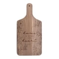 thumbnail image 1 of Creative Products Home is Where the Heart Is Floral 8 x 17 Walnut Paddle Cutting Board, 1 of 1