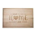 thumbnail image 1 of Creative Products Home with Love Inside 17 x 11 Maple Cutting Board, 1 of 1