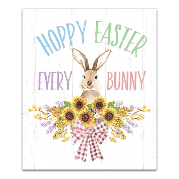Creative Products Hoppy Easter Every Bunny 20 x 24 Canvas Wall Art