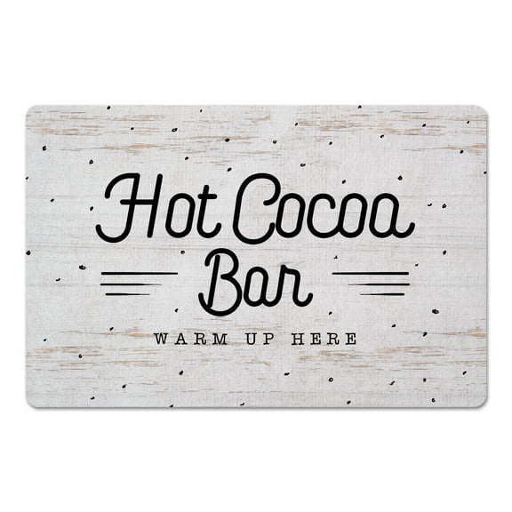 Creative Products Hot Cocoa Barn 18 x 27 Floor Mat