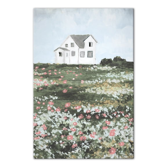 Creative Products House on the Hillside 20x30 Canvas Wall Art
