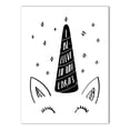 thumbnail image 1 of Creative Products I Believe In Unicorns 30x40 Canvas Wall Art, 1 of 5