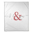 thumbnail image 1 of Creative Products I Love You & I Like You Red 50x60 Coral Fleece Blanket, 1 of 2
