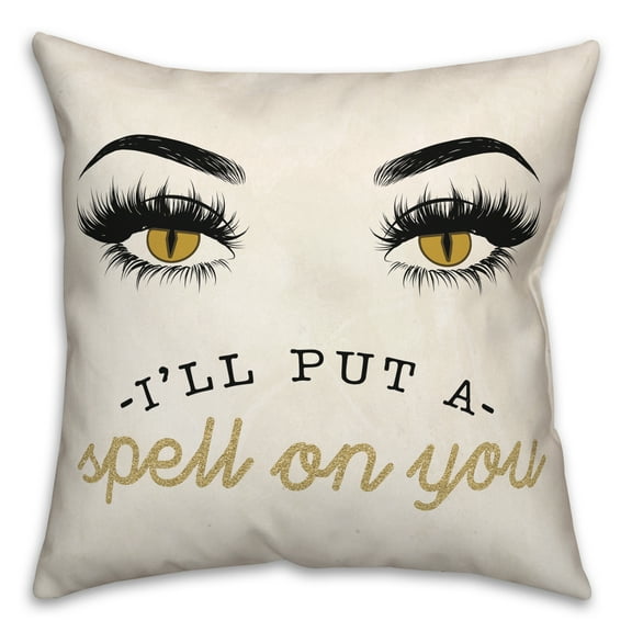 Creative Products I'll Put A Spell On You 18 x 18 Spun Poly Pillow