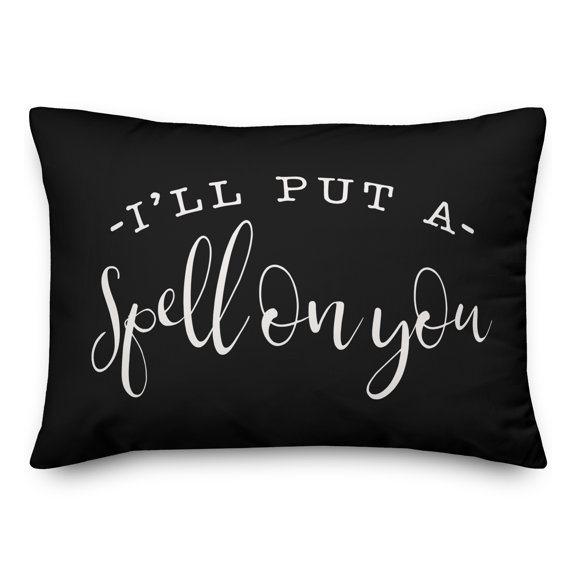 Creative Products I'll put a spell on you 14x20 Spun Poly Pillow