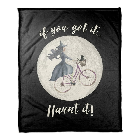 Creative Products If You Got It, Haunt It 50x60 Coral Fleece Blanket