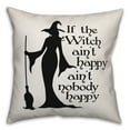 thumbnail image 1 of Creative Products If the witch ain't happy 16x16 Indoor / Outdoor Pillow, 1 of 2