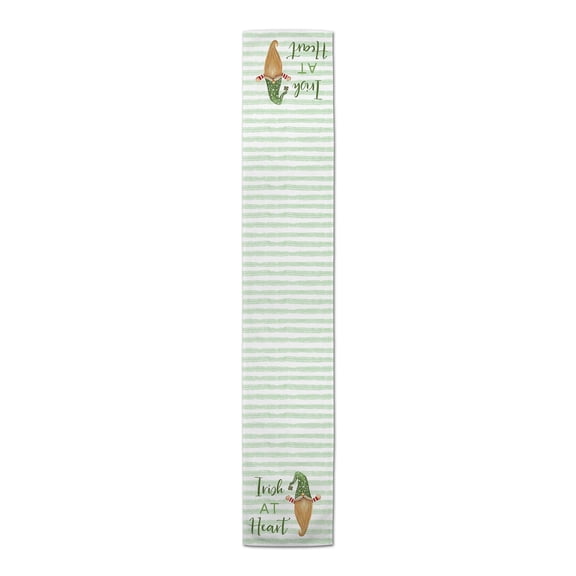 Creative Products Irish At Heart 16 x 72 Poly Twill Table Runner