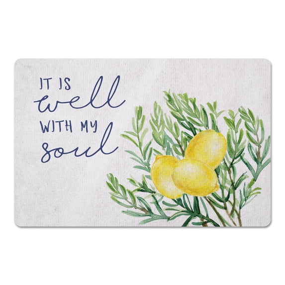 Creative Products It is Well with my Soul 27x18 Floor Mat