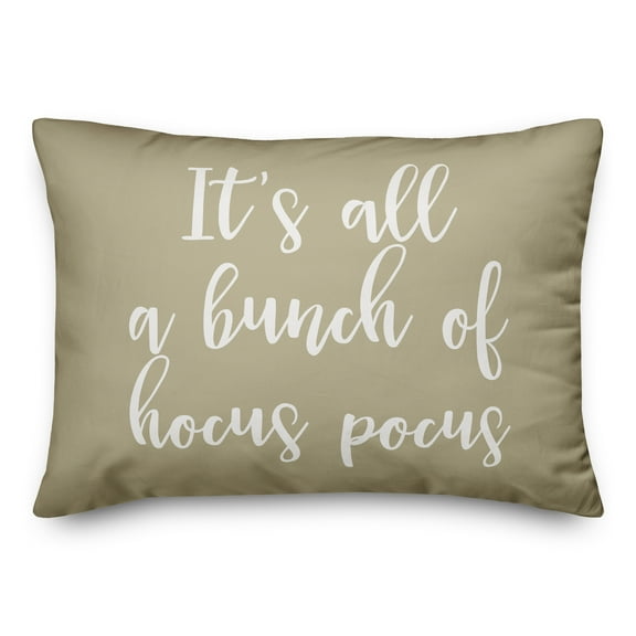 Creative Products It's All A Bunch Of Hocus Pocus in Beige 14 x 20 Spun Poly Pillow