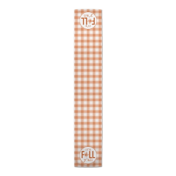 Creative Products It's Fall Y'all 16x72 Poly Twill Table Runner