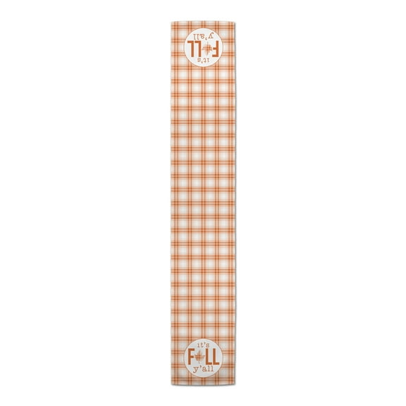 Creative Products It's Fall Y'all 16x90 Poly Twill Table Runner