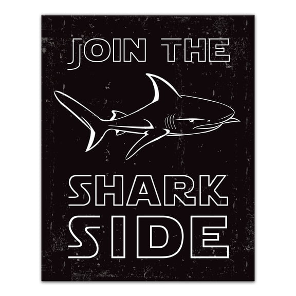 Creative Products Join The Shark Side 16x20 Canvas Wall Art