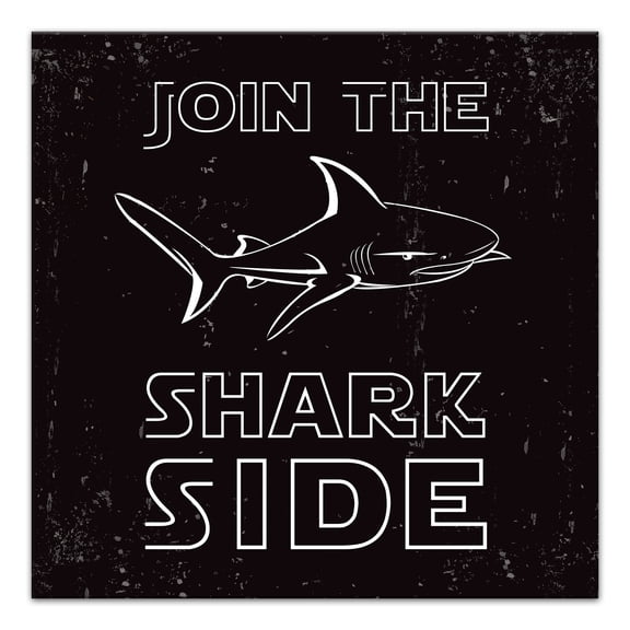 Creative Products Join The Shark Side 20x20 Canvas Wall Art