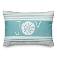 thumbnail image 1 of Creative Products Joy Sand Dollar 14x20 Spun Poly Pillow, 1 of 2