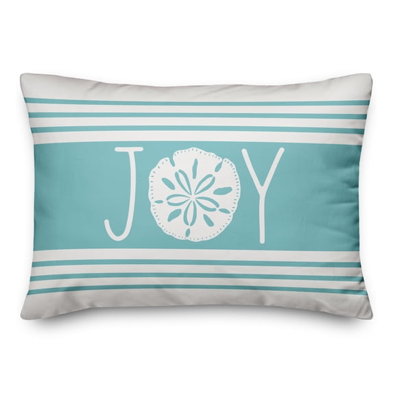 Creative Products Joy Sand Dollar 14x20 Spun Poly Pillow