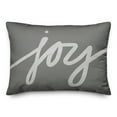 thumbnail image 1 of Creative Products Joy Script 20 x 14 Indoor / Outdoor Pillow, 1 of 3