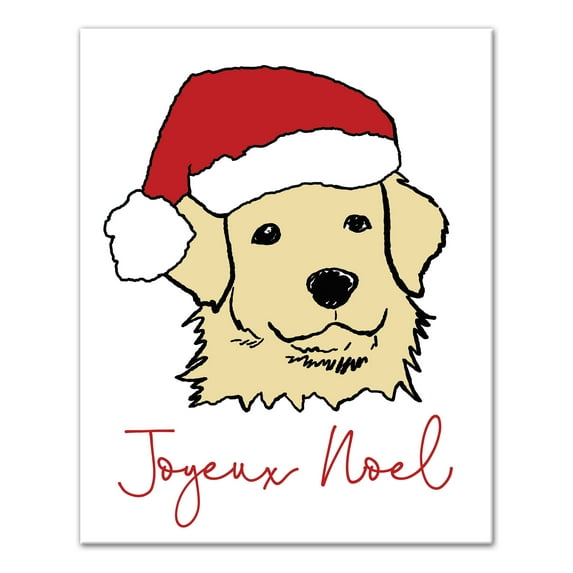 Creative Products Joyeux Noel 16x20 Canvas Wall Art