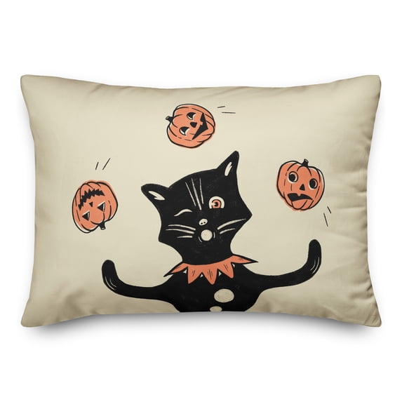 Creative Products Juggling Cat 14x20 Spun Poly Pillow