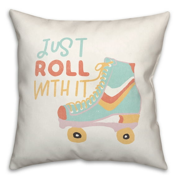 Creative Products Just Roll 16 x 16 Spun Poly Pillow