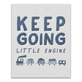 thumbnail image 1 of Creative Products Keep Going Little Engine 16x20 Canvas Wall Art, 1 of 4