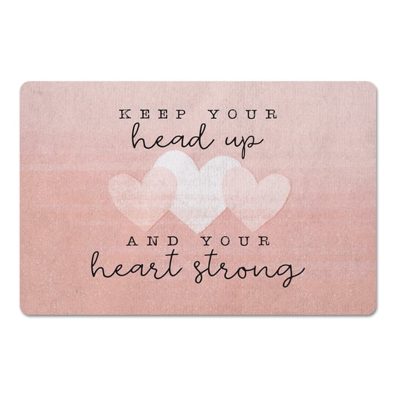 Creative Products Keep Your Head Up 27x18 Floor Mat
