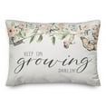 thumbnail image 1 of Creative Products Keep on Growing Darlin 20 x 14 Spun Poly Pillow, 1 of 3