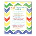 thumbnail image 1 of Creative Products Kids Ten Commandments Chevron  20x24 Canvas Wall Art, 1 of 5