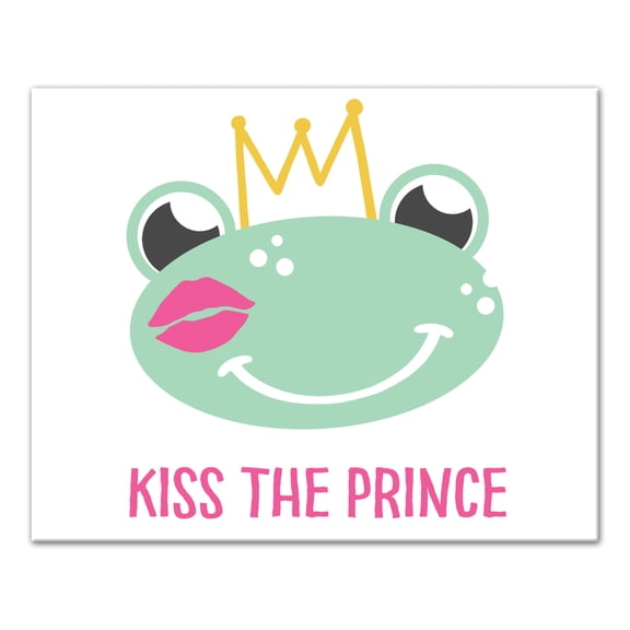 Creative Products Kiss The Prince 8x10 Canvas Wall Art