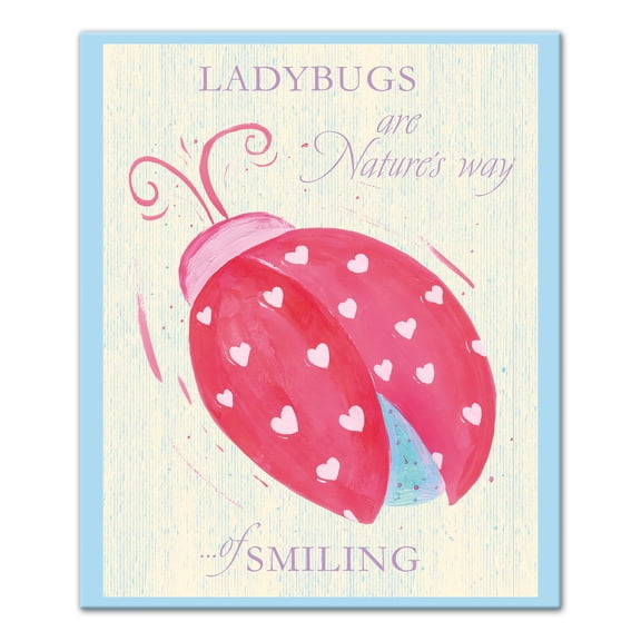 Creative Products Ladybug 20x24 Canvas Wall Art