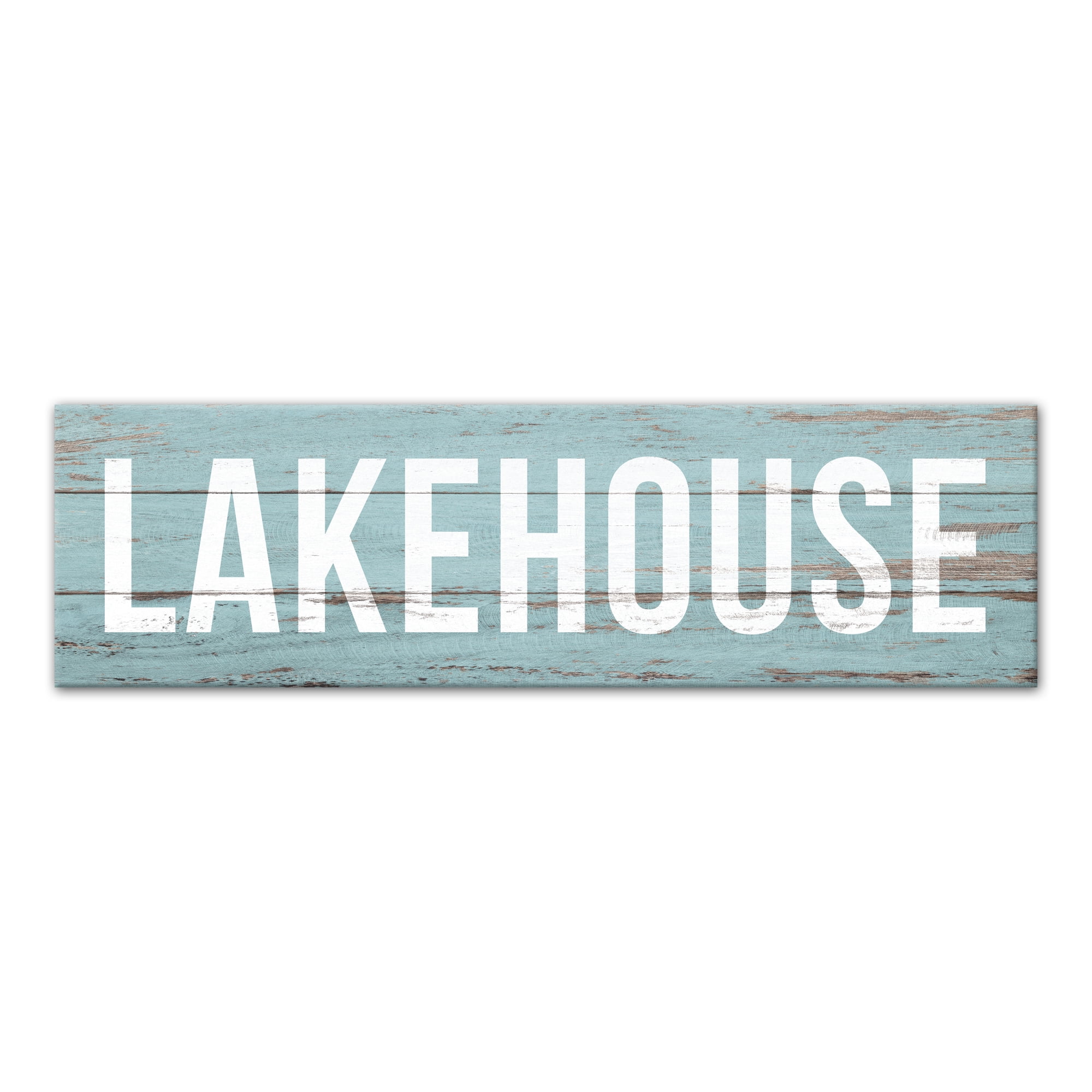 Upgrade Your 'Lake House' (Style 2) Canvas To 24x48 Inches Wall Art