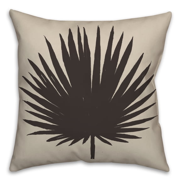 Creative Products Large Palm 18 x 18 Spun Poly Pillow