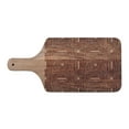 thumbnail image 1 of Creative Products Layered Rectangles 17 x 8 Walnut Paddle Cutting Board, 1 of 1