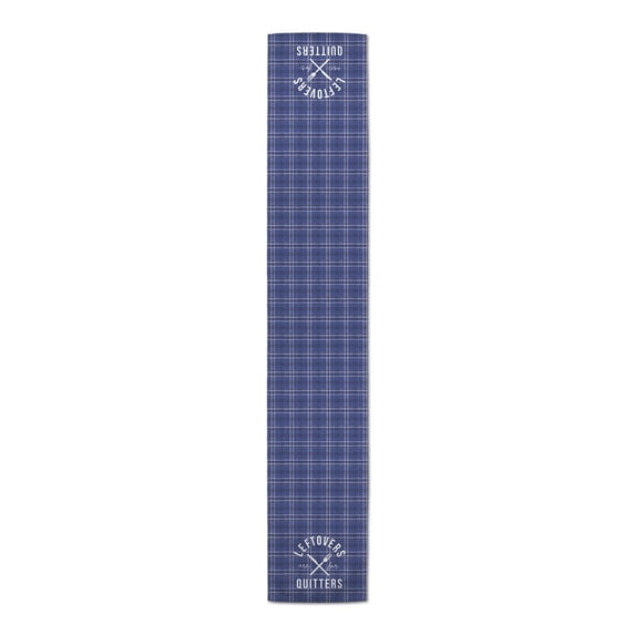 Creative Products Leftovers Plaid 16 x 90 Poly Twill Table Runner