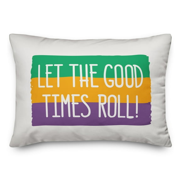 Creative Products Let Good Times Roll 20 x 14 Spun Poly Pillow