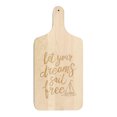 thumbnail image 1 of Creative Products Let Your Dreams Sail Free 8 x 17 Maple Paddle Cutting Board, 1 of 1