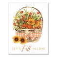 thumbnail image 1 of Creative Products Let's Fall In Love 11 x 14 Canvas Wall Art, 1 of 5