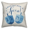 thumbnail image 1 of Creative Products Let's Go for a Spin 16x16 Spun Poly Pillow, 1 of 3