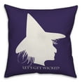 thumbnail image 1 of Creative Products Let's get Wicked 18x18 Indoor / Outdoor Pillow, 1 of 3