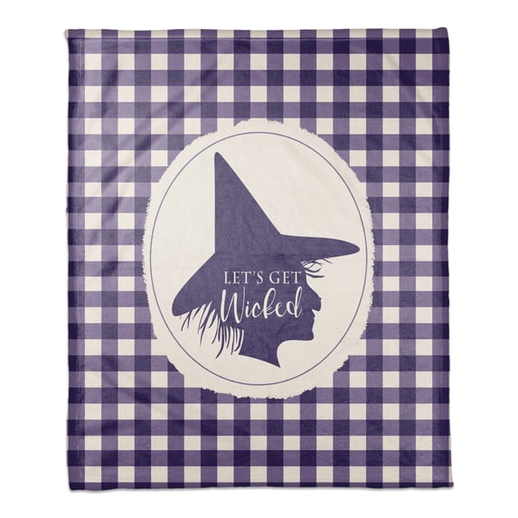 Creative Products Let's get Wicked 50x60 Coral Fleece Blanket