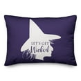 thumbnail image 1 of Creative Products Let's get wicked 14x20 Spun Poly Pillow, 1 of 3