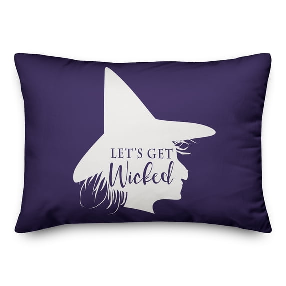 Creative Products Let's get wicked 14x20 Spun Poly Pillow