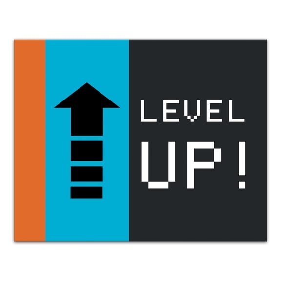 Creative Products Level Up! 16x20 Canvas Wall Art