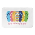 thumbnail image 1 of Creative Products Life is Better in Flip Flops 34x21 Bath Mat, 1 of 1
