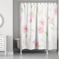 thumbnail image 1 of Creative Products Light Watercolor Buds 71x74 Shower Curtain, 1 of 6