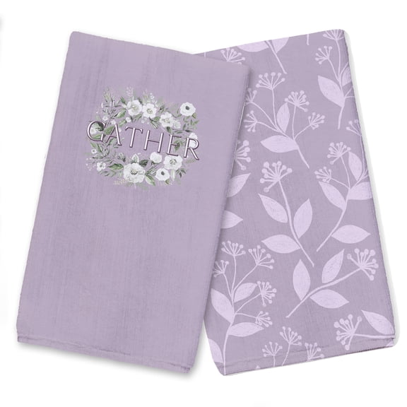 Creative Products Lilac Lane Tea Towel Set 2 16 x 25 Tea Towel Set of 2
