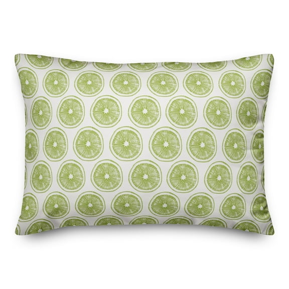 Creative Products Lime Slice 14x20 Spun Poly Pillow
