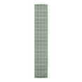 thumbnail image 1 of Creative Products Linen With Plaid Green 4 16 x 72 Poly Twill Table Runner, 1 of 3
