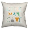 thumbnail image 1 of Creative Products Little Man Cave Reversible 16x16 Spun Poly Pillow, 1 of 3