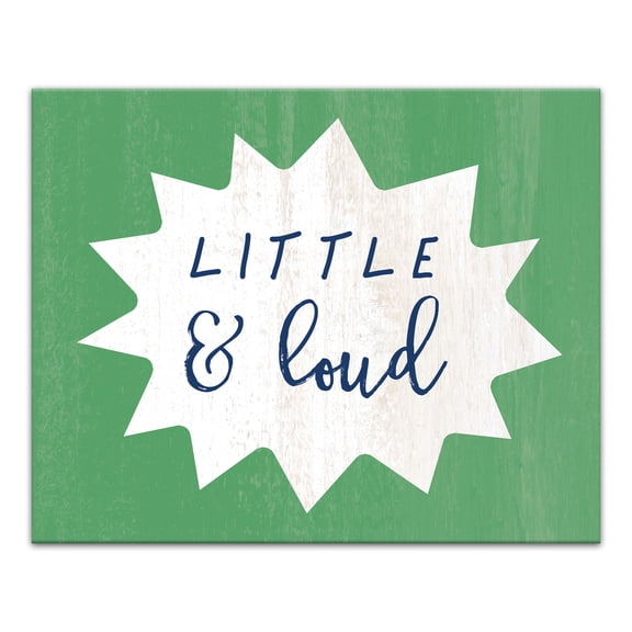 Creative Products Little and Loud 16x20 Canvas Wall Art